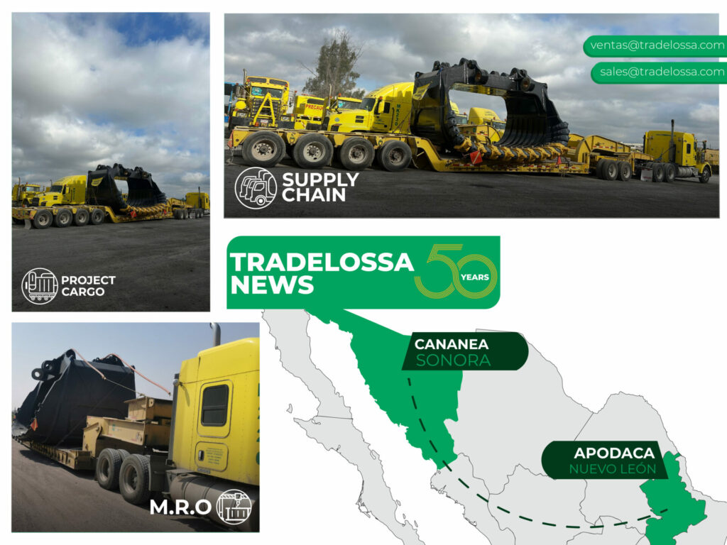 Oversized cargo transportation for mining project by Tradelossa